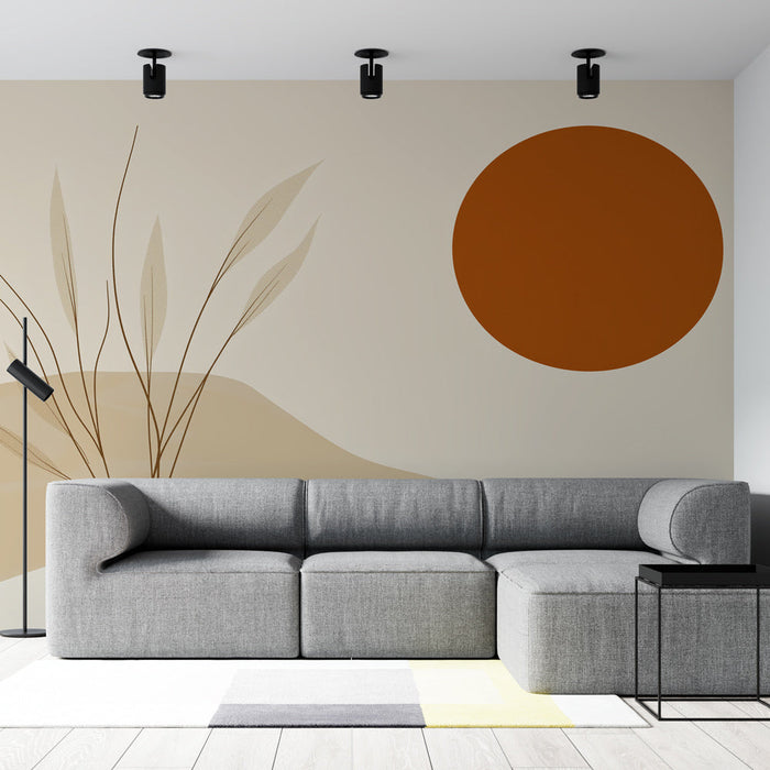 Tapetă japandi | Alegoria dimineții