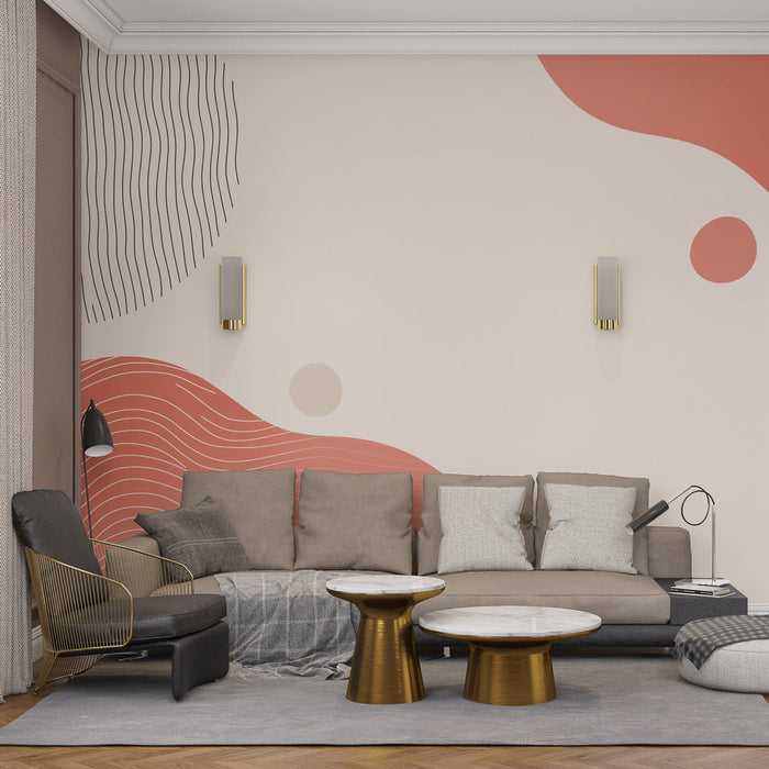 Tapet japandi | Stil boho