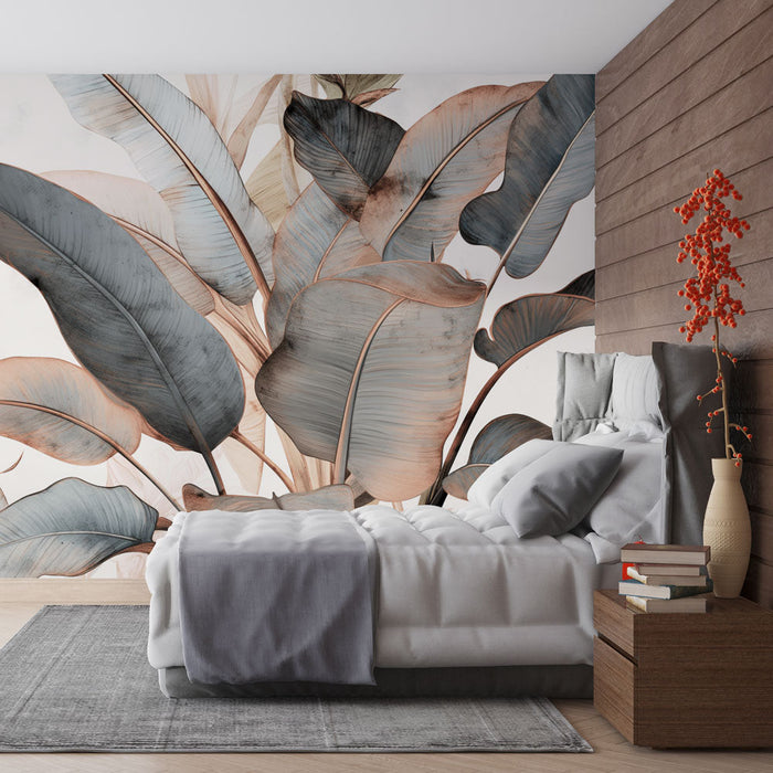 Ταπετσαρία τροπικής ζούγκλας | Ελαφριές αποχρώσεις