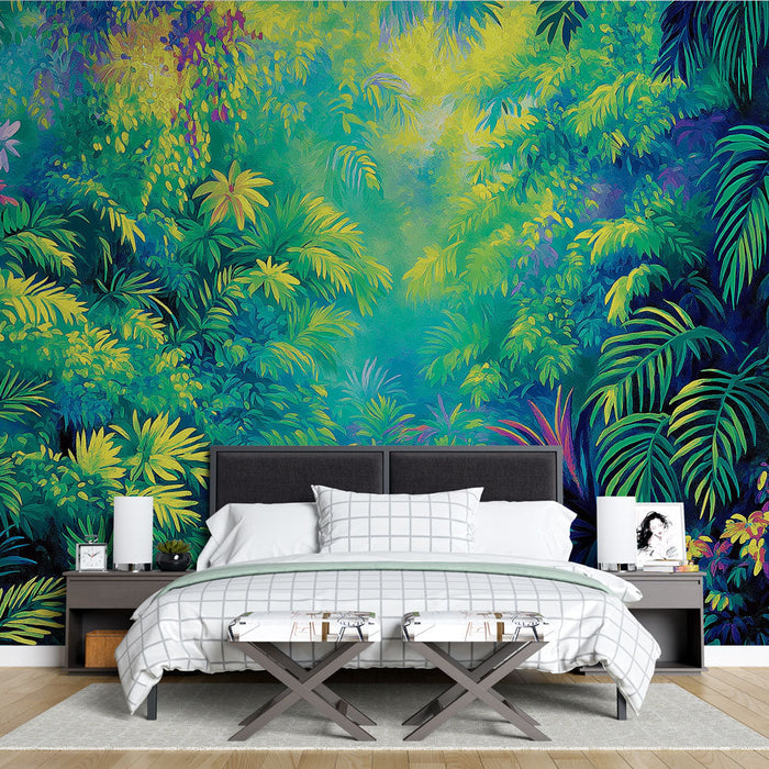 Tapete jungle tropicale | Един живописно пътуване в сърцето на плътната природа