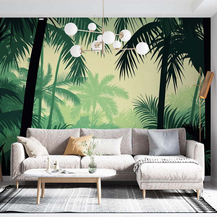 Фототапет джунгла | Буйна растителност и тропическа атмосфера