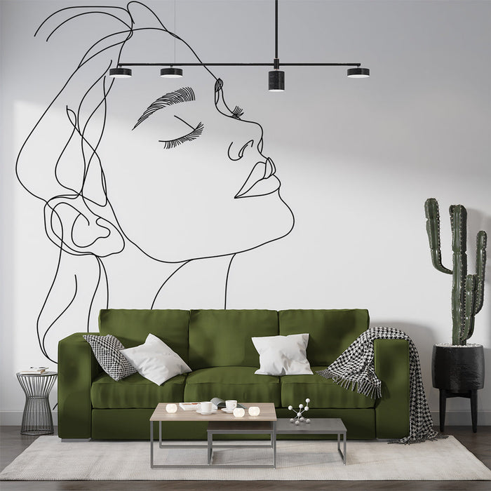 Ταπετσαρία γραμμικού σχεδίου | Νιώστε τα στοιχεία