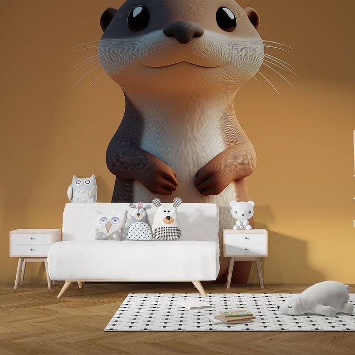 Seinamaalinga saarmas | Armas väike saarmas vaigu stiilis