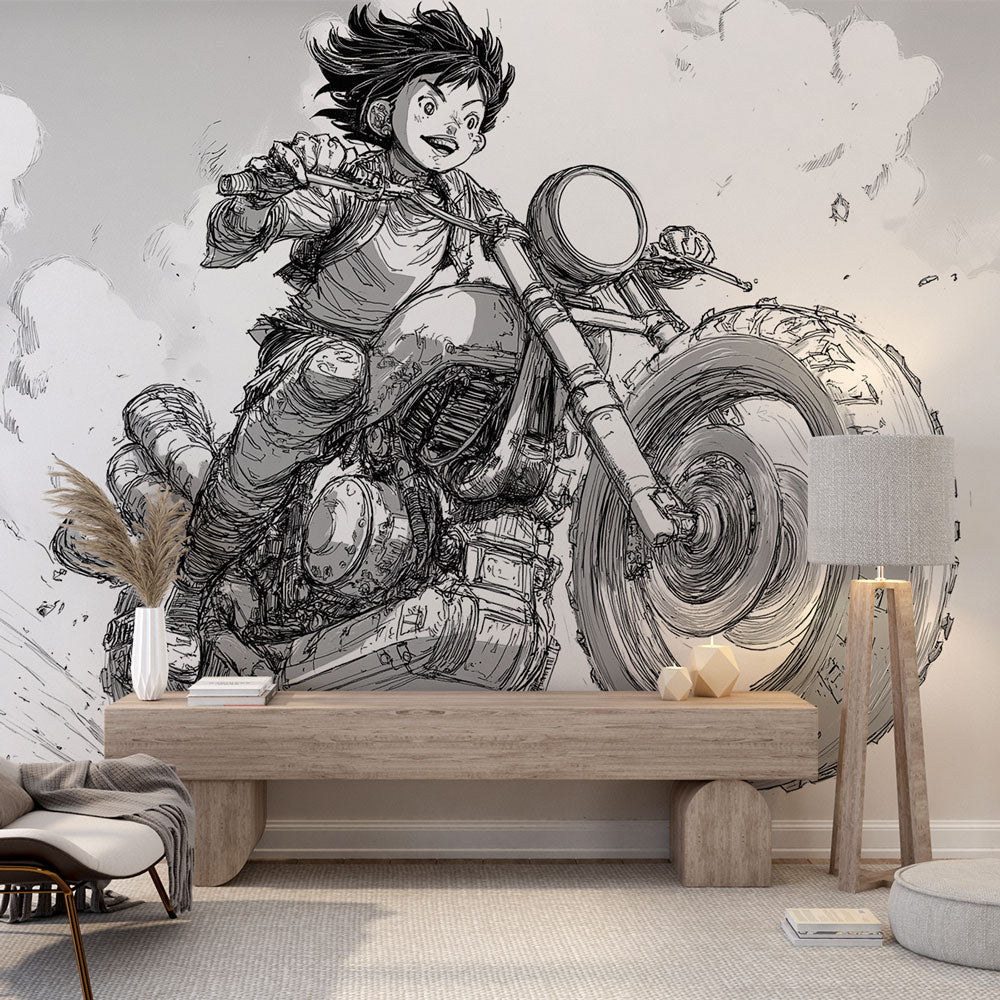 Biker Rides-cortinas de gasa transparente para motocicleta, decoración para  dormitorio, sala de estar, cocina, cortinas deportivas de tul, cortinas de  gasa para ventana - AliExpress 15, image size:1000x1000