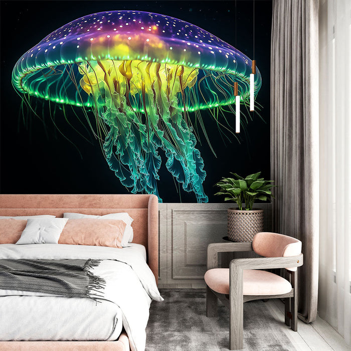 Tapetmanet | Lysande maneter med levande färger