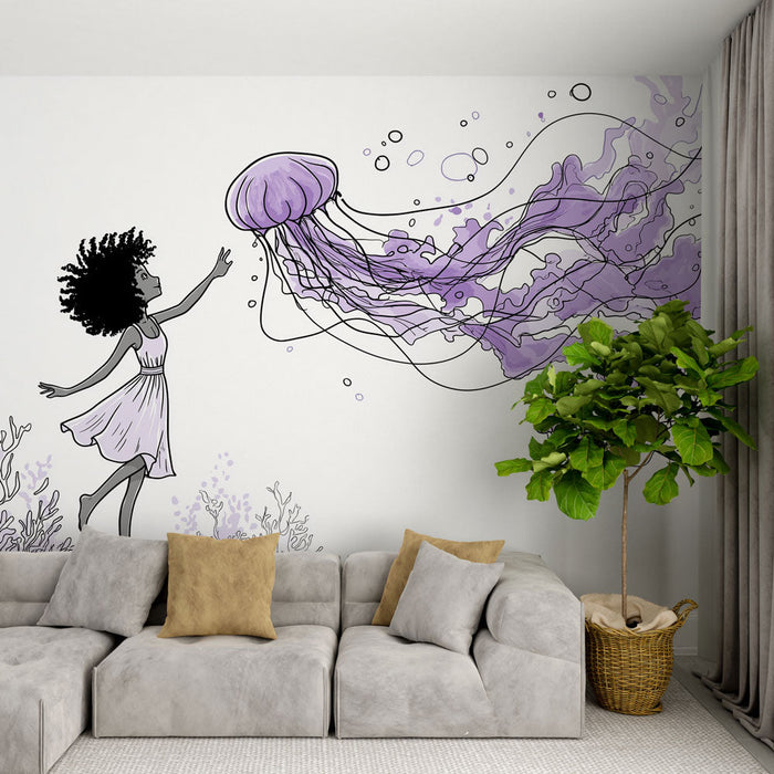 Fototapeet meduusid | Maagiline veealune maailm õrnade meduusidega