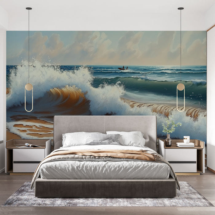 Fotótapé tenger | Dinamikus hullámok és békés naplemente