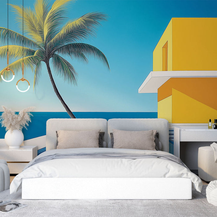 Papel de parede | Praia Brilhante e Arquitetura