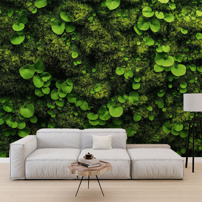 Zidna tapeta biljka | Zeleni mah