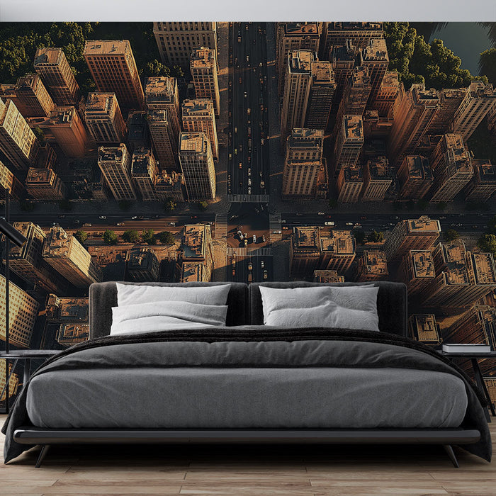 Fototapeet New York | Kaasaegne arhitektuur ja õhust vaade