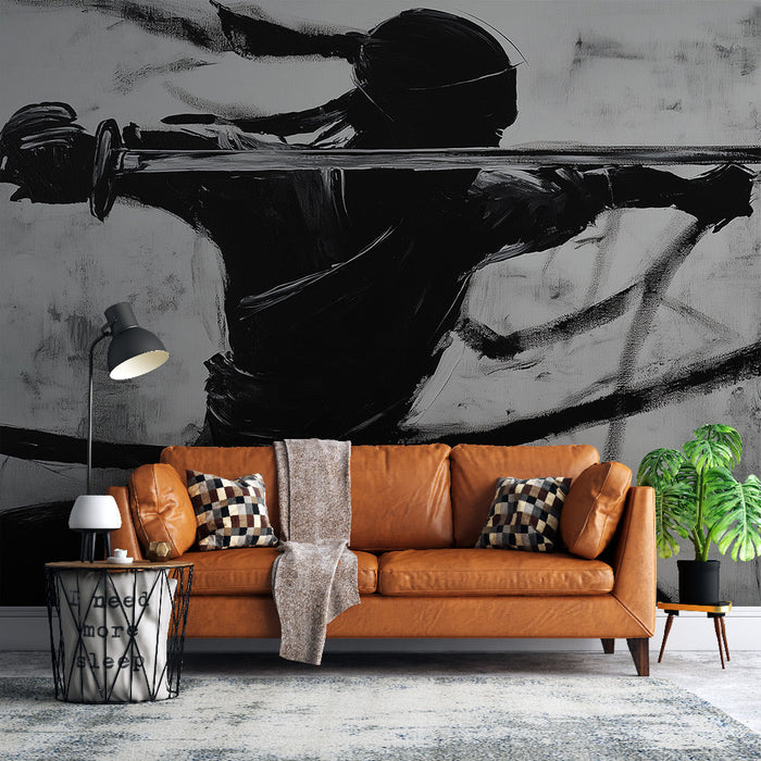 Tapete ninja | Monochrom