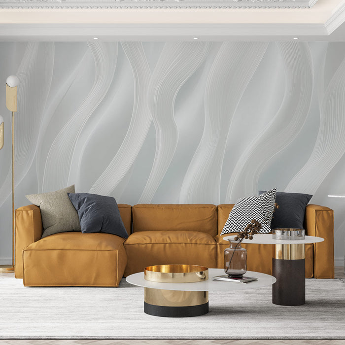 Tapet undulating | Textură moale și elegantă