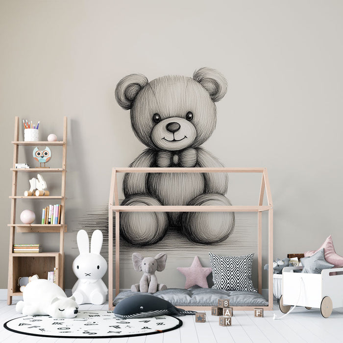 Tapetti bear | Soft and charming illustration