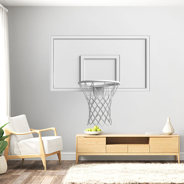 Tapete weißer Basketballkorb | Elegant und modern