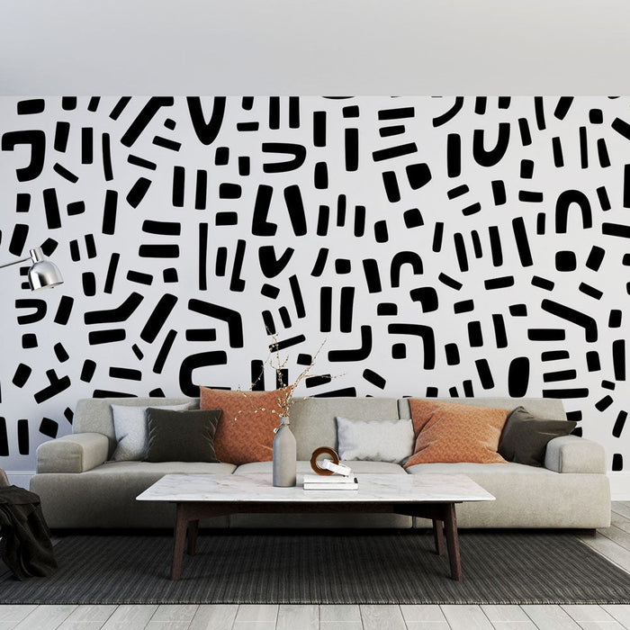 Abstract panoramic mural wallpaper | UFO