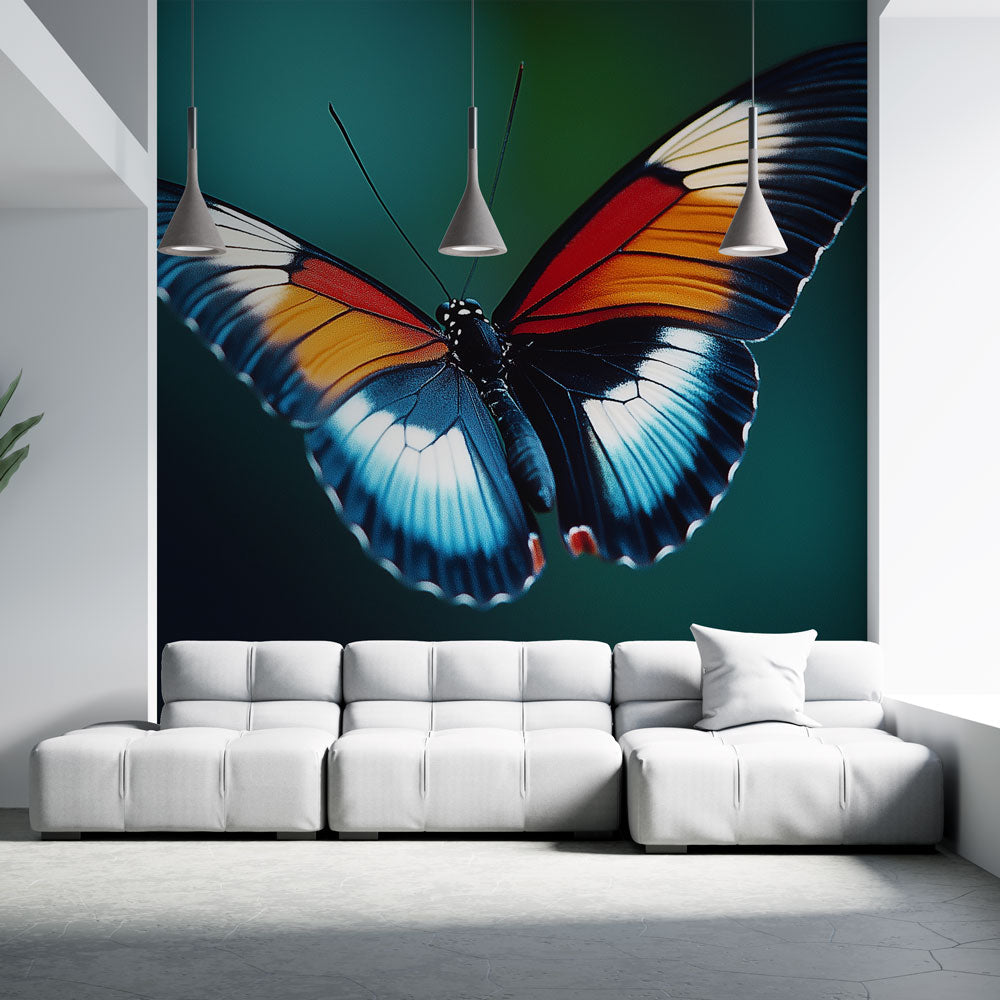 Butterfly Mural Wallpaper | 3D Textured Art Design main image 1