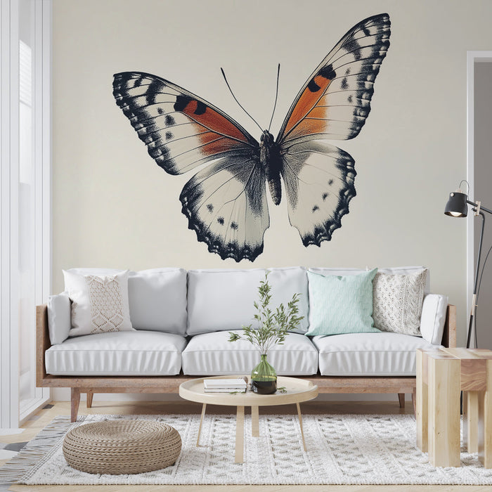 Tapetti butterfly | Elegant butterfly pattern with colorful details