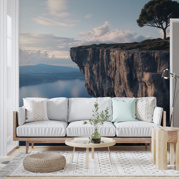 Tapetti rannikkonäkymä | Majesteettiset kalliot meren äärellä
