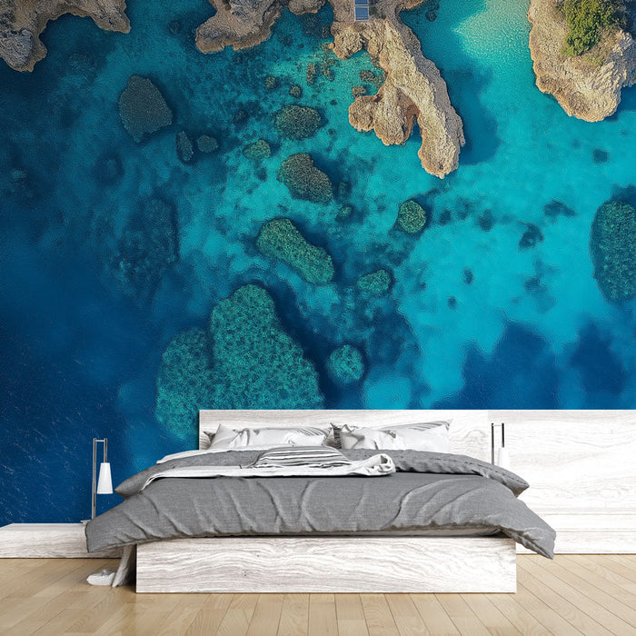 Foto Behang marine landschap | Aquatische uitzichten in tinten blauw