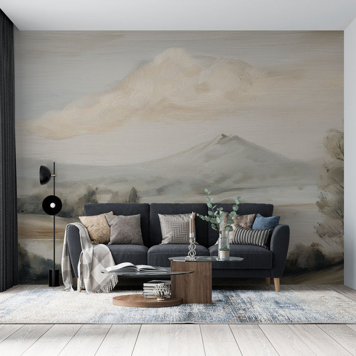 Fototapeet looduslik maastik | Rahustav maastik pehmetes ja melanhoolses toonides