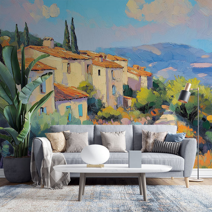 Seinamaaling Provence'i maastik | Värvikad külad ja lopsakas loodus
