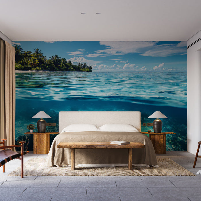 Mural Wallpaper beach | Dazzling Marine Landscape