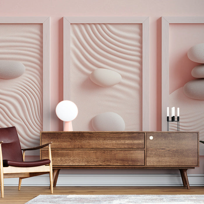 Fototapete Sand und Kiesel | Minimalistisches und beruhigendes Design