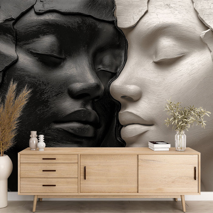 Fototapet skulptur | Som en yin och yang