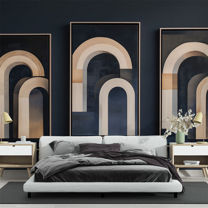 Mural Wallpaper imitation table | Abstract in natural tones arches
Fotótapéta utánzat asztal | Absztrakt természetes tónusú boltívek