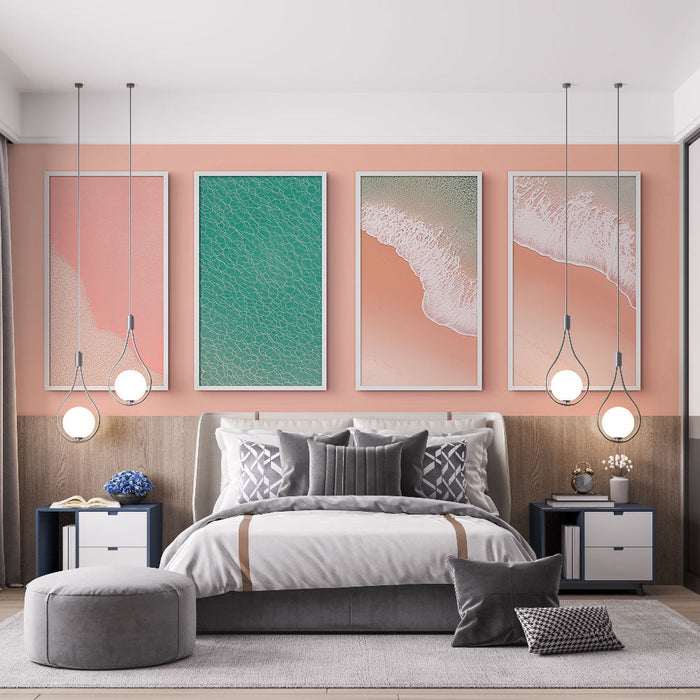 Fototapeet lõuendijäljend | Pehmed rannad ja selged veed efekt