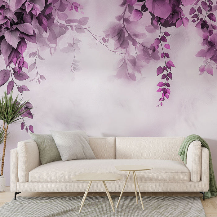 Tapetti-pääty | Lehdet ja vaaleanpunainen mysteeri