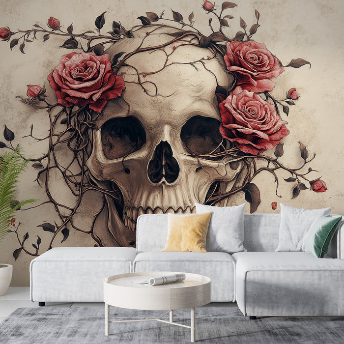 Тапет skull-head | Живот и смърт