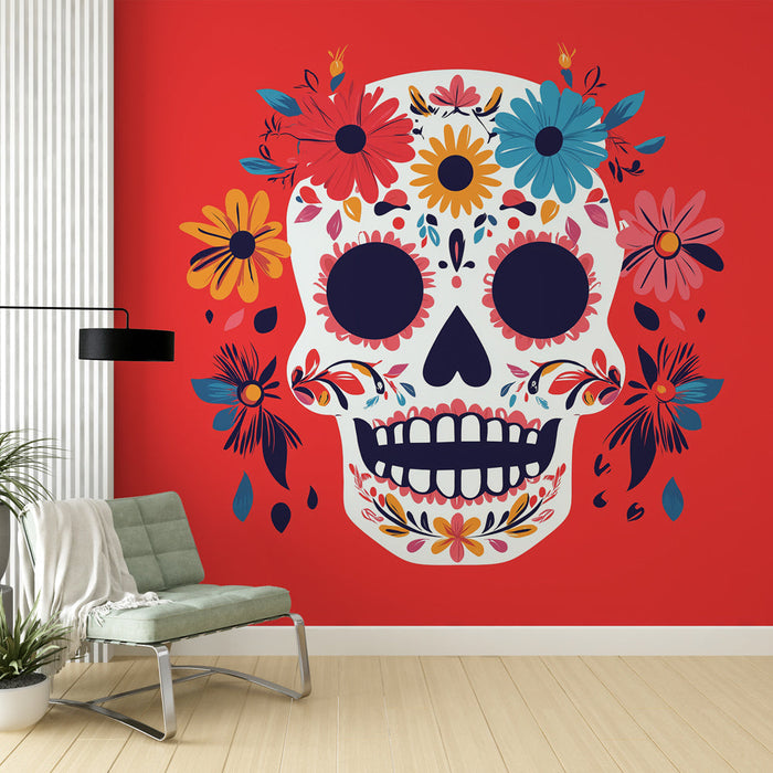 Papel de parede Caveira Mexicana | O Dia dos Mortos