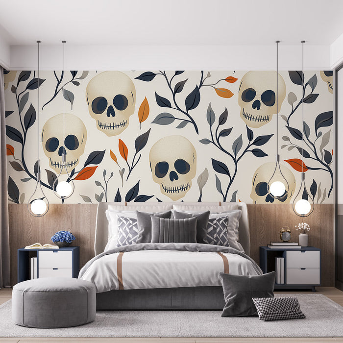 Tapet craniu | Triptic colorat