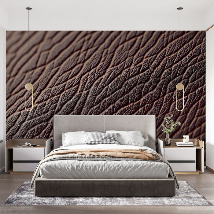 Fototapet | Zarif ve Kabartmalı Deri Deseni