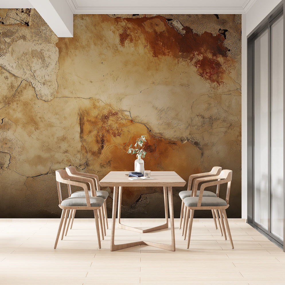 Mural Wallpaper texture wall | Earth-toned gradient wall pattern ...