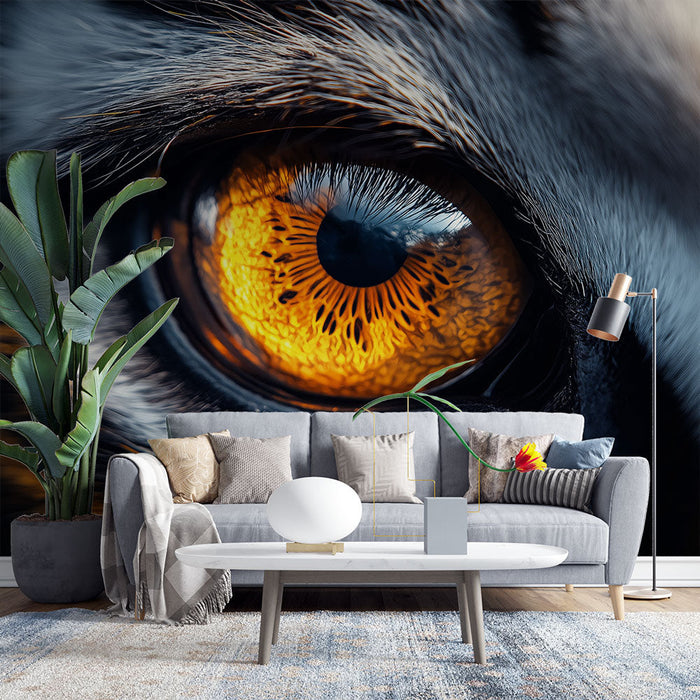 Muraaltapeet tiiger | Tiigri silm panoraam