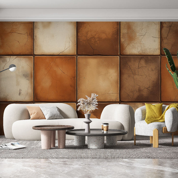 Tapeta płytki | Zniszczone przez czas