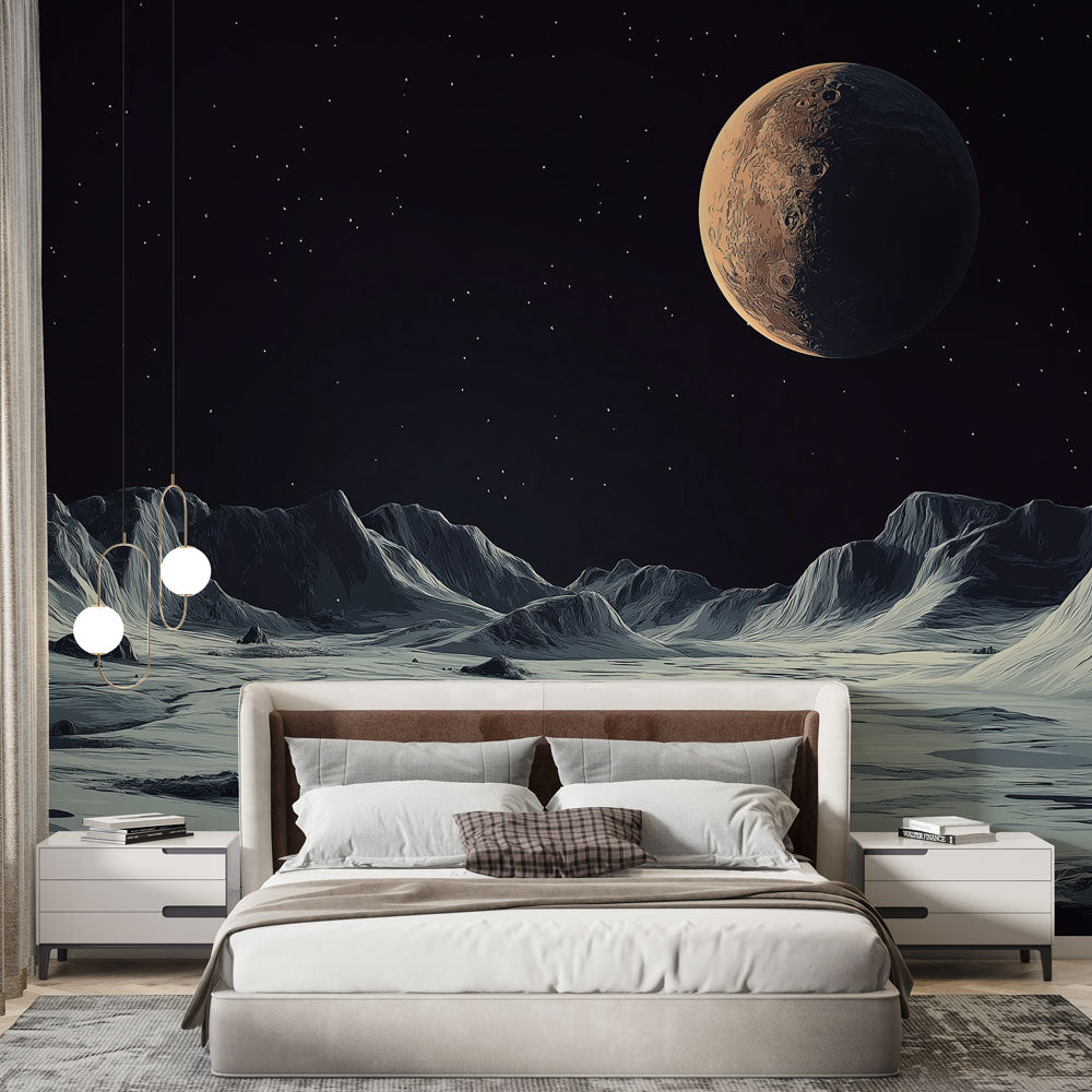 Space Foto Behang | Duizend Stralende Sterren — WonderMural, image size:1000x1000