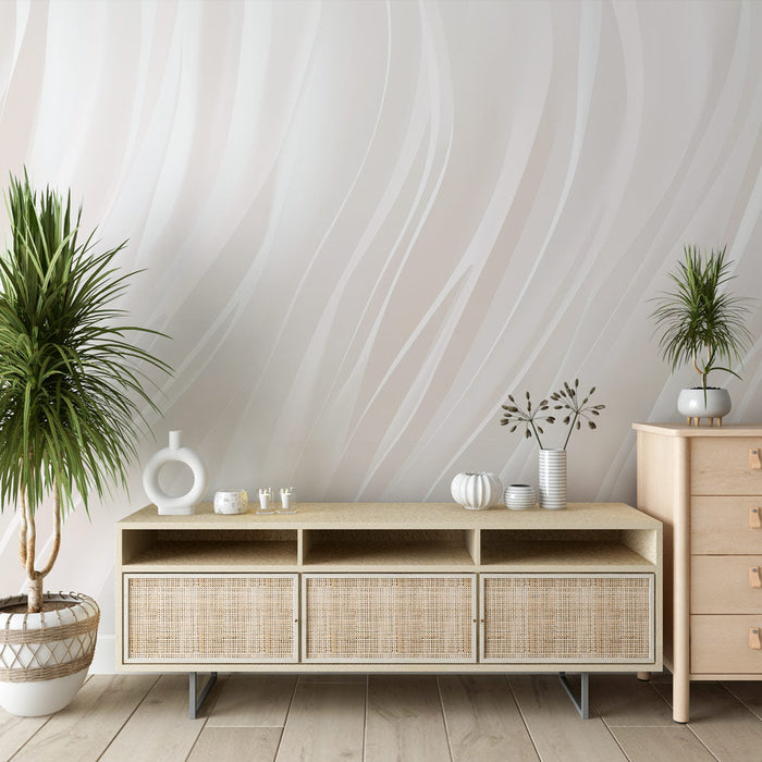 Ταπετσαρία τοίχου textured wave | Κομψό εφέ ρευστότητας