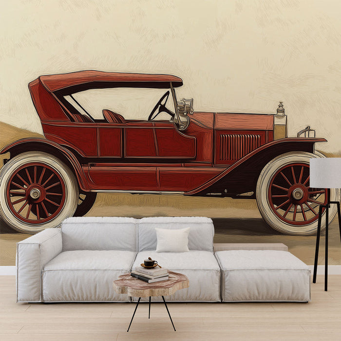 Tapeta vintage automobil | Vintage elegancija klasičnog modela