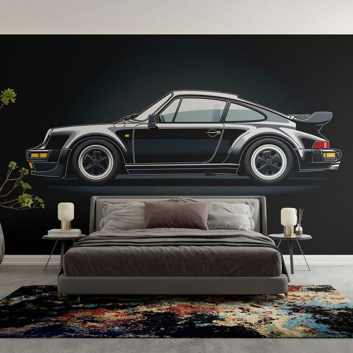 Mural Wallpaper vintage car | Icon