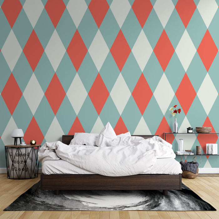 Диамантени тапети | Модерен многоцветен