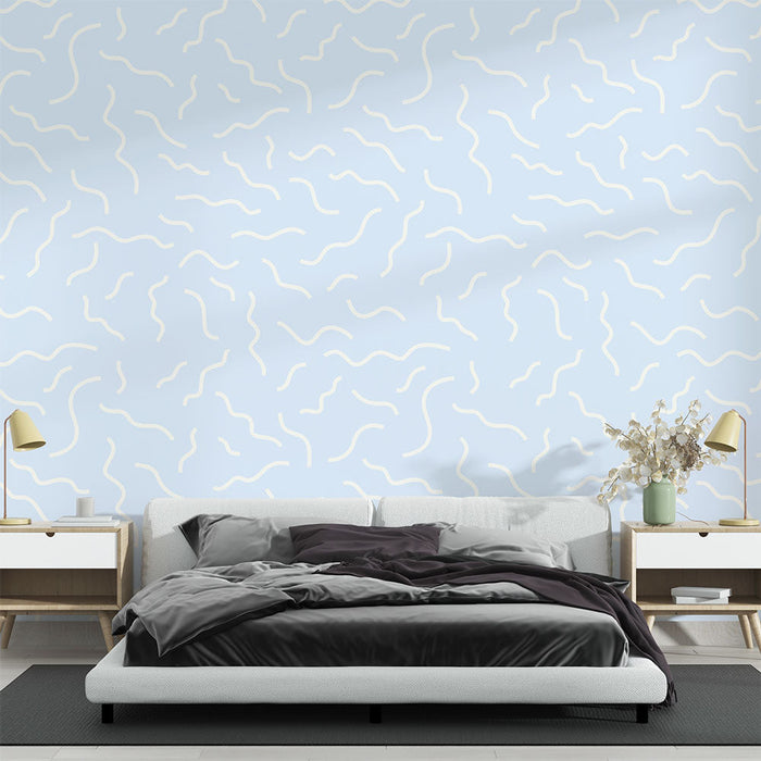 Fototapet wavy | Ljus och modern design