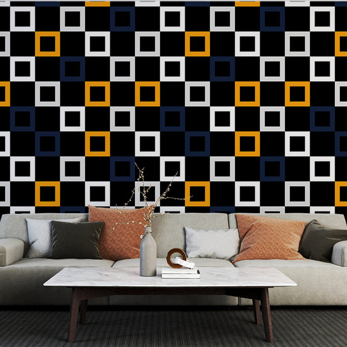 Muraaltapeet geomeetriline | Mitmevärvilised plaadid