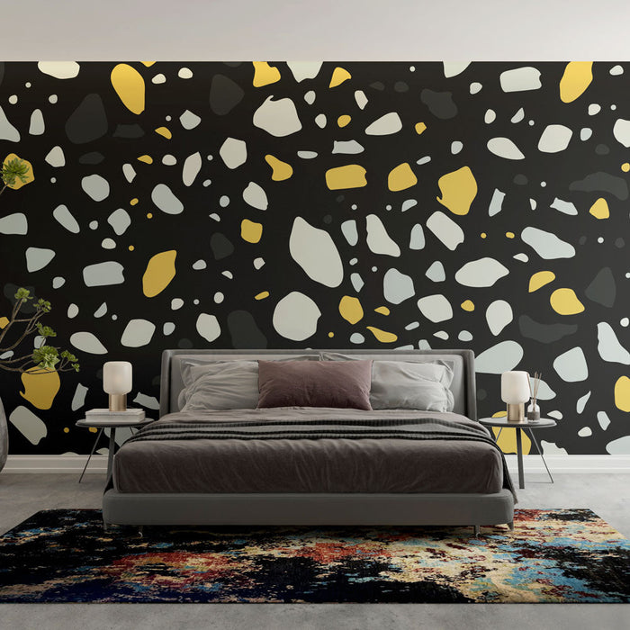 Tapeta terrazzo | Moderní barevný vzor