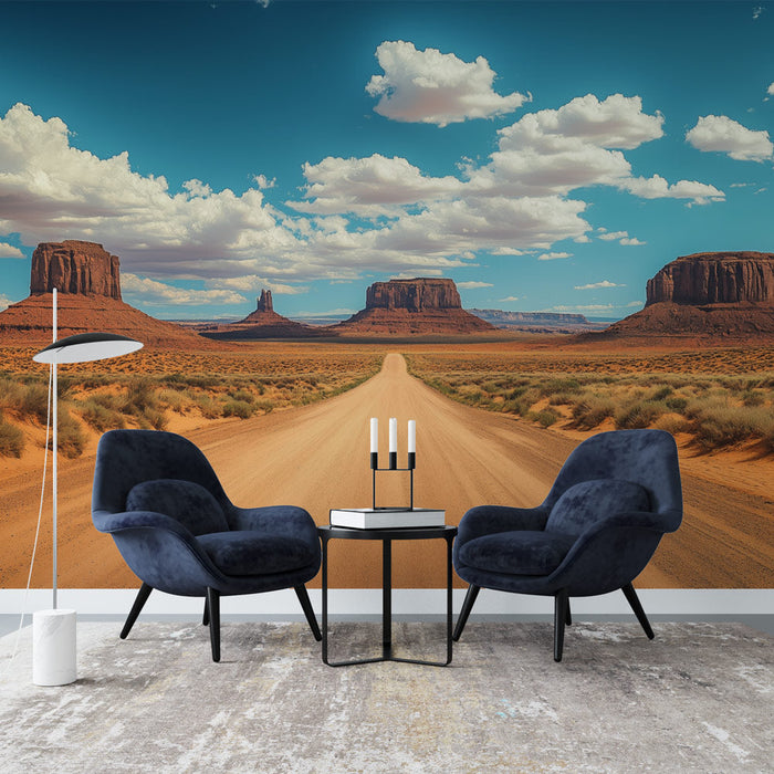 Tapeta poušť Monument Valley | Panoramatický výhled