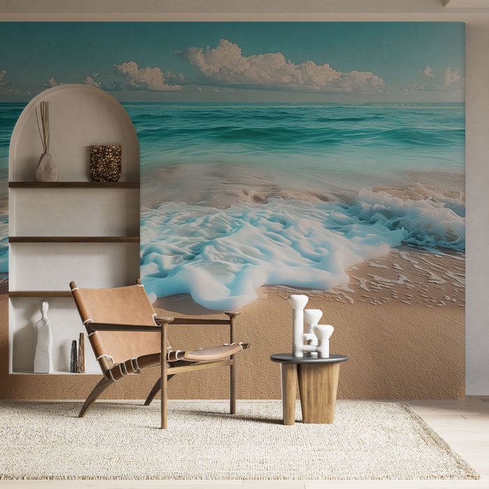 Carta da parati spiaggia | Fuga marina rilassante