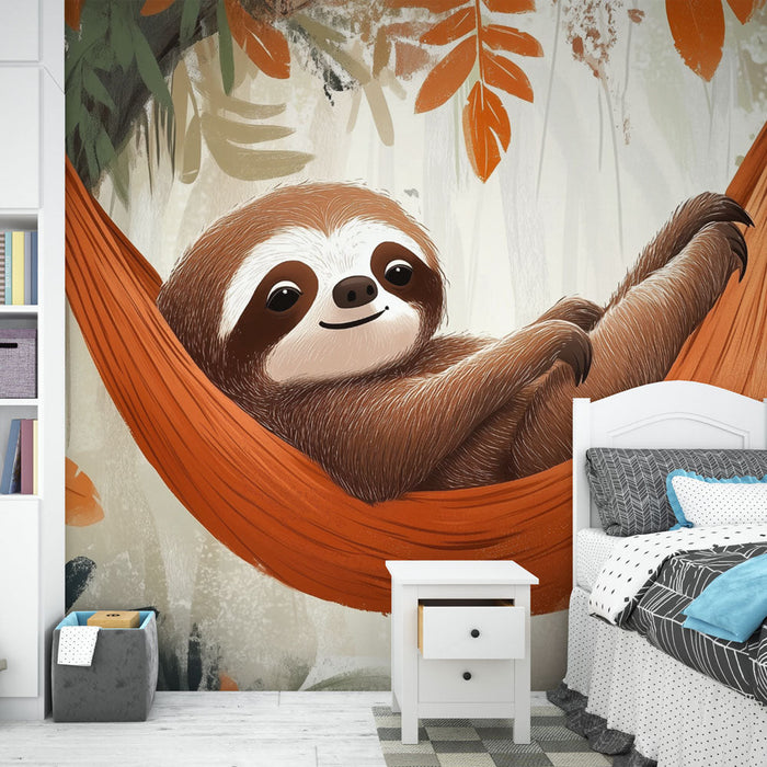 Tapeta lijena | Opusteni i šareni dizajn