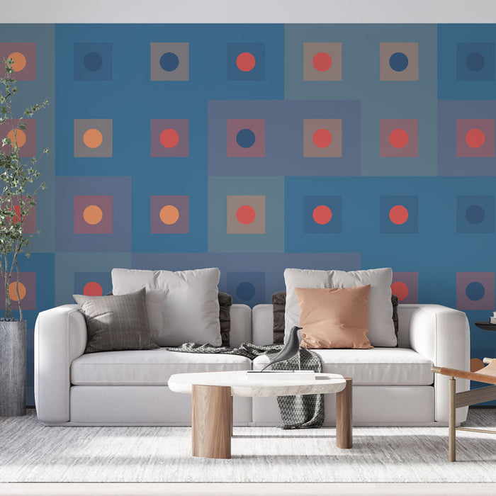 Tapet geometric | Modele colorate și moderne